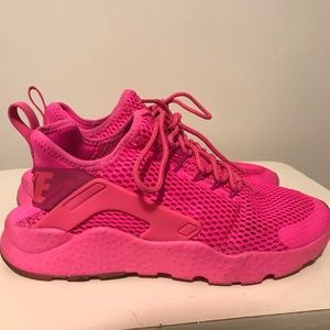 Hot Pink Nike Huarache